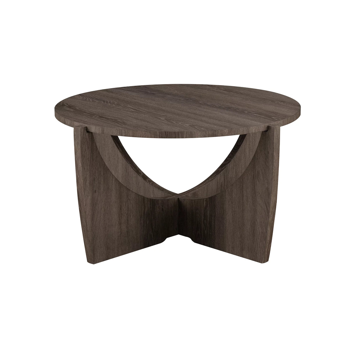 28" Modern Glam Arch-Base Coffee Table T410278