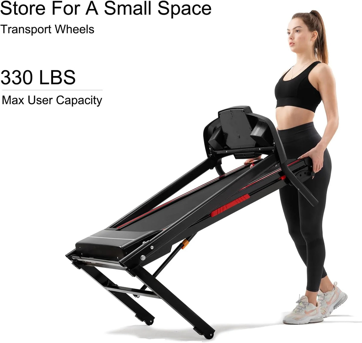 3.5HP Folding Incline Treadmill X3962