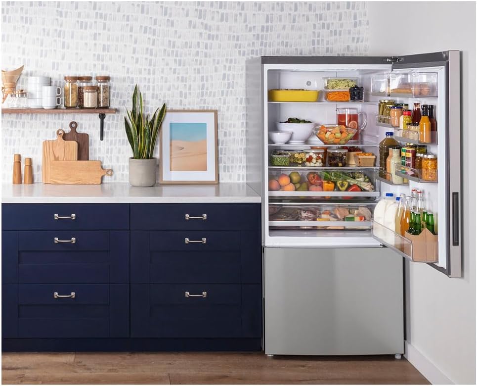 17.7 Cu. Ft. Counter-Depth Bottom-Freezer Refrigerator S32067