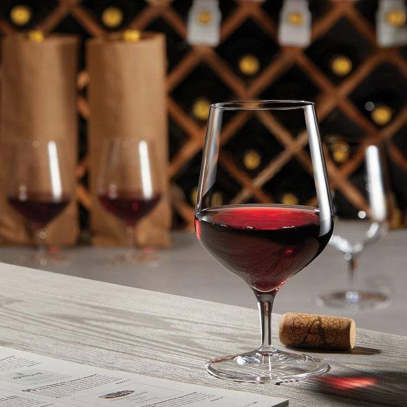 Set of 4 Stem Wine Glasses Y175