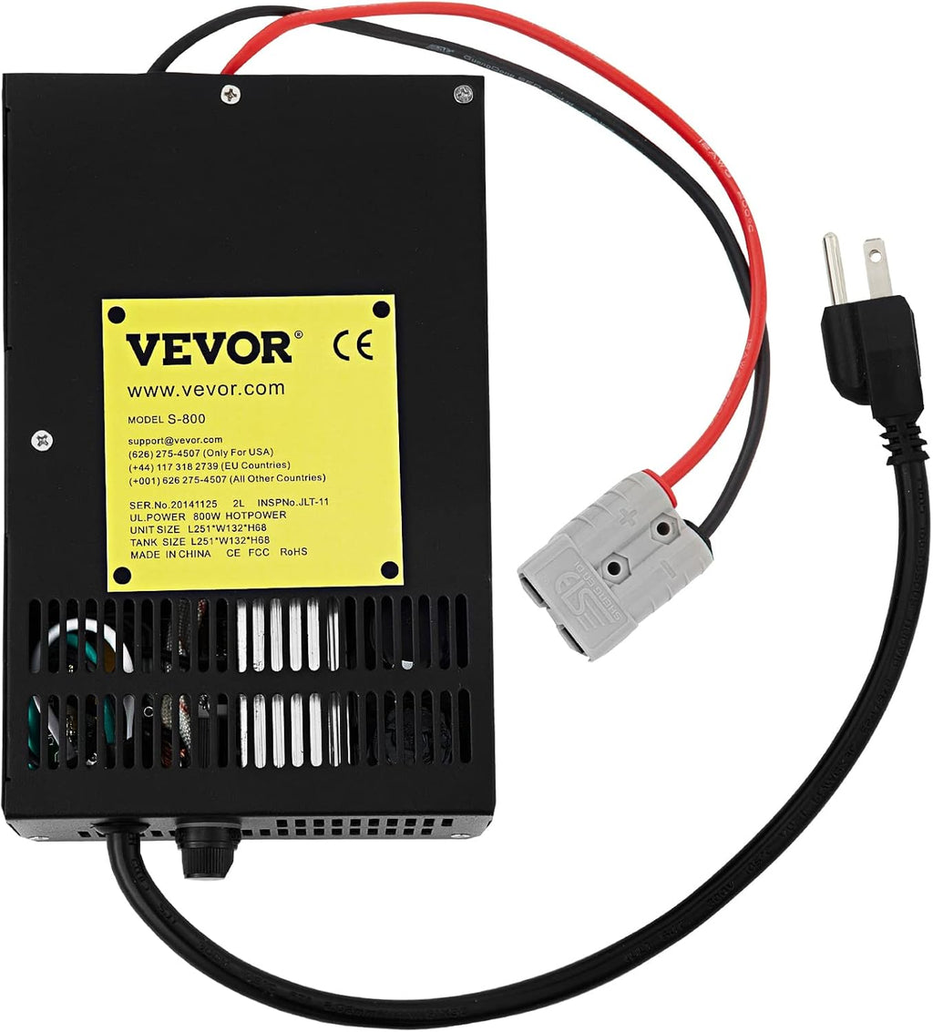 110 Volt AC to 12 Volt DC 1200W Power Converter Charger X767