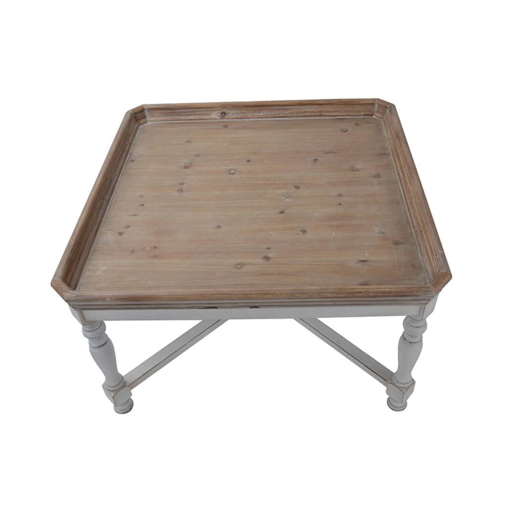 Wooden Square Coffee Tray Table G1400
