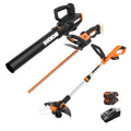 Cordless Leaf Blower, Hedge Trimmer, & Weed Trimmer Combo Kit D176521
