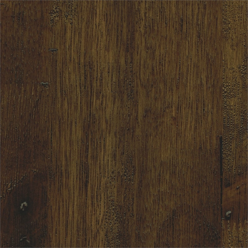 Wood Coffee Table in Rustic Oak and Black E2021