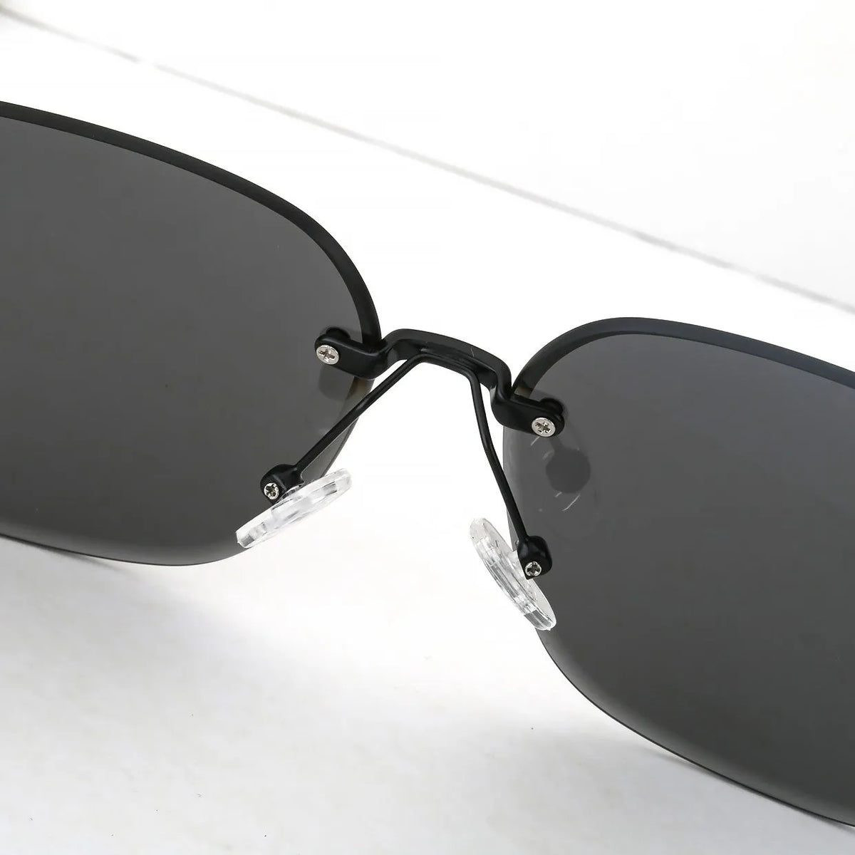 Fashion Rimless Polarized Sunglasses Y758