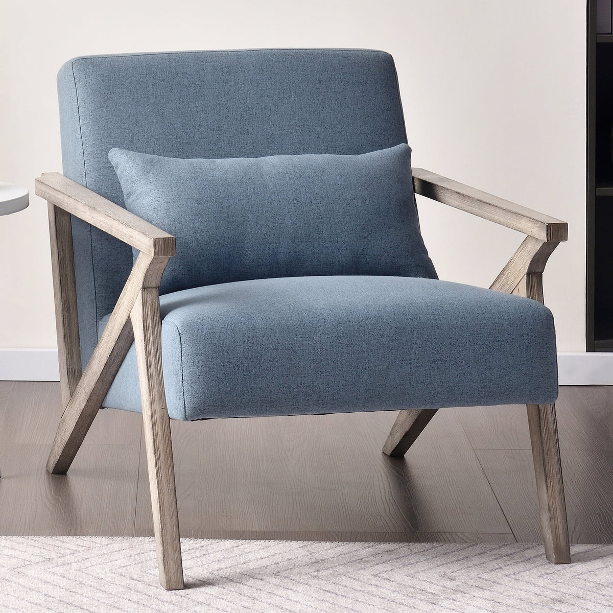 Beige Mid Century Accent Chair M786