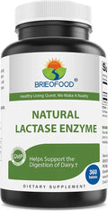 Lactase Enzyme Pills 3000 FCC 360 Tablets Non-GMO Gluten Free A4948