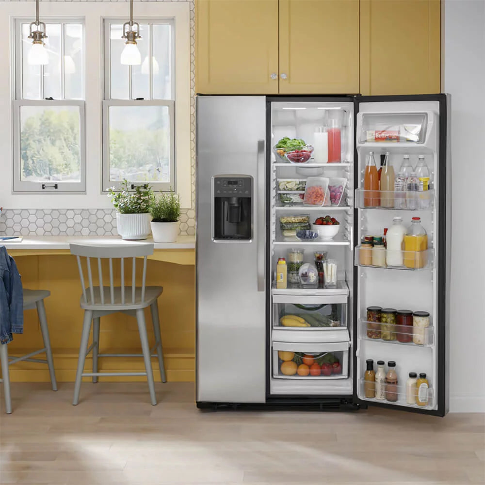 23.0 Cu. Ft. Slate Side-By-Side Refrigerator V421