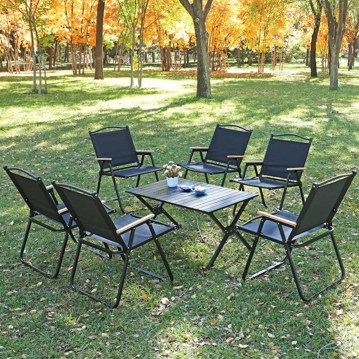Heavy Duty Folding Chair Black A593599