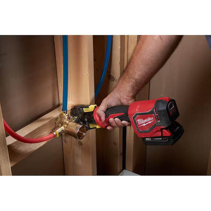 18V Cordless PEX Press Tool Kit with 2.0Ah Batteries & Charger Q6148