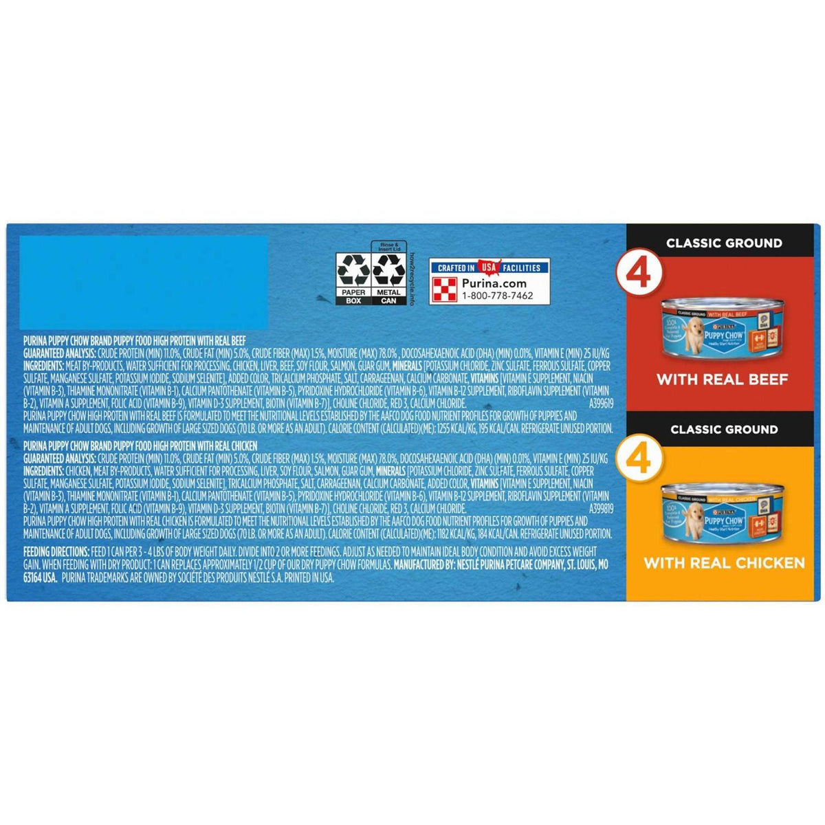 Wet Puppy Food Variety Pack X764165