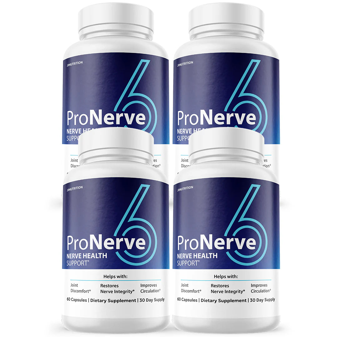 Nerve Health Supplement 4 Bottles O7626