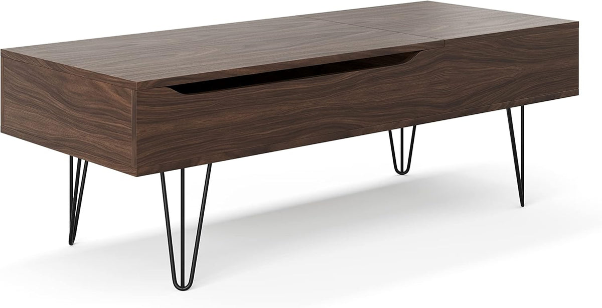 Dark Walnut Lift Top Coffee Table V4917