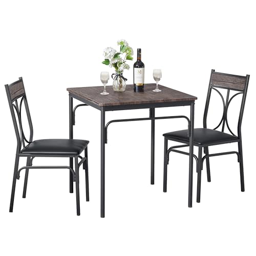 Kitchen Dining Table Set with 2 Chairs F588454