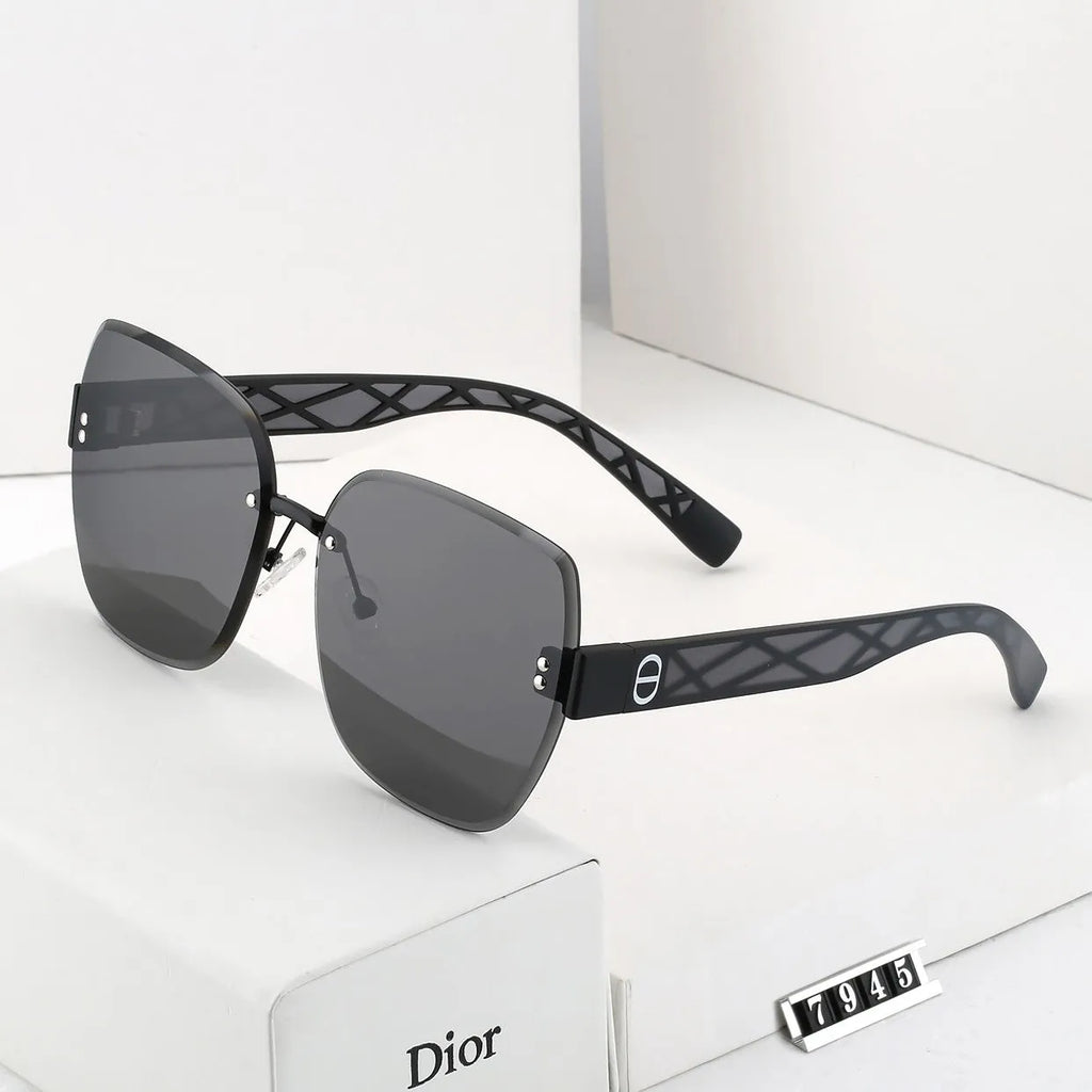 Fashion Rimless Polarized Sunglasses Y758