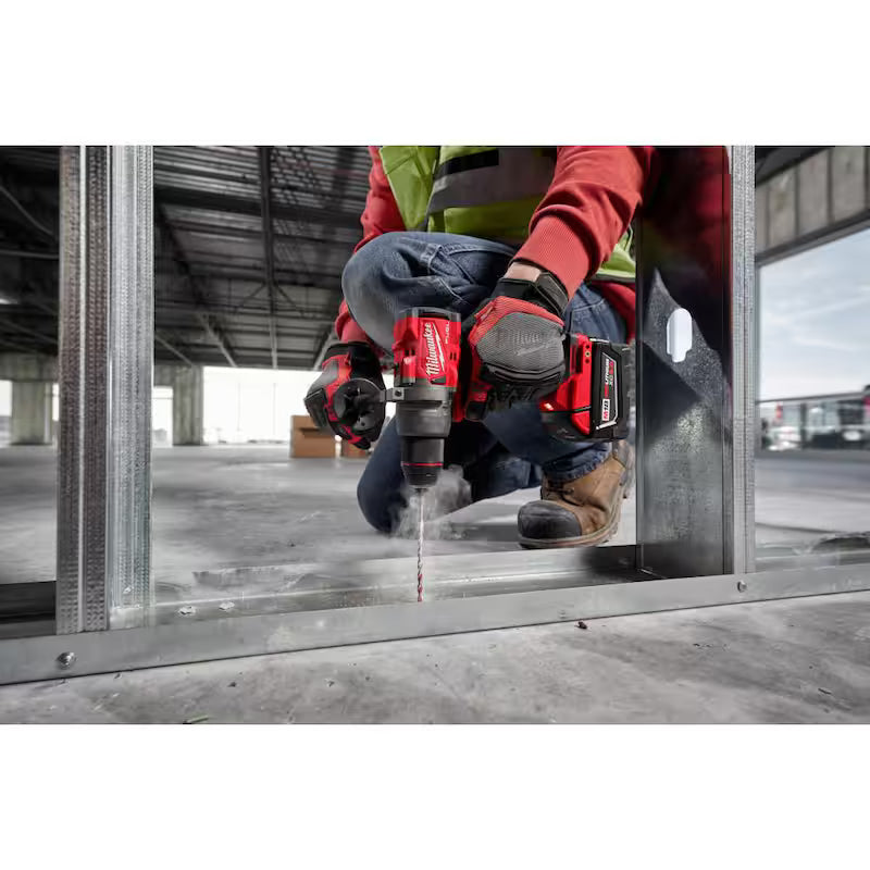 18-V Lithium-Ion Brushless Cordless Hammer Drill and Impact Driver Combo Kit with Router C2863