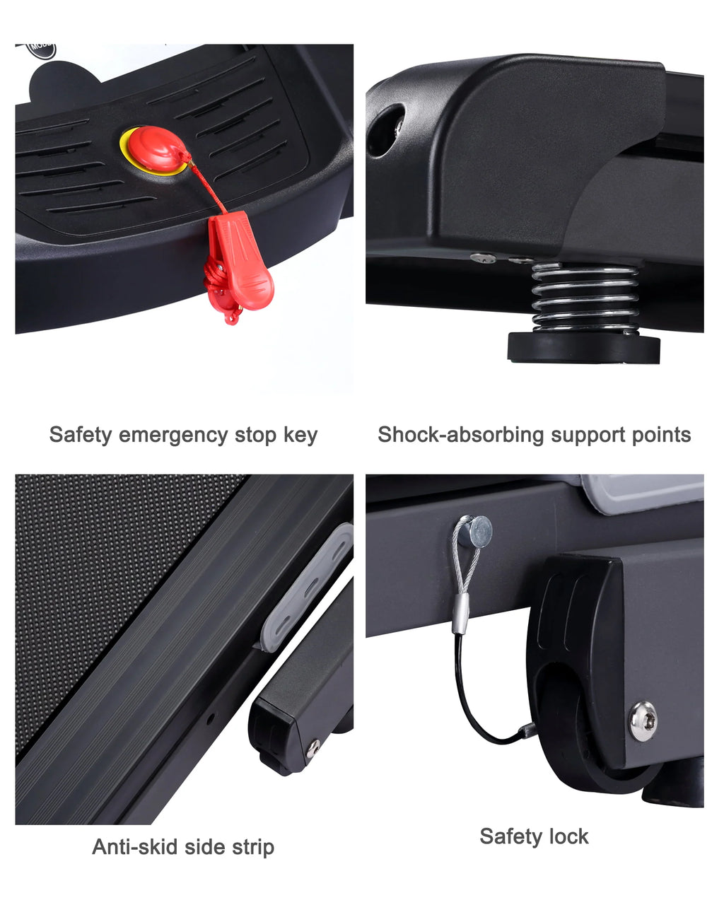 Auto Treadmill with 12% and Bluetooth Speaker, 17.5 Wide Running Belt, 2.5 HP Motor D989