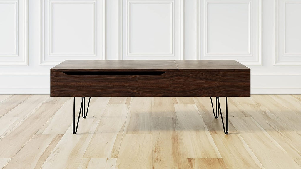 Dark Walnut Lift Top Coffee Table V4917