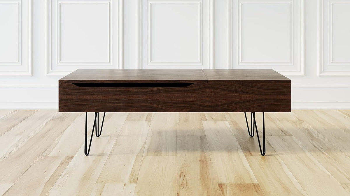 Dark Walnut Lift Top Coffee Table V4917