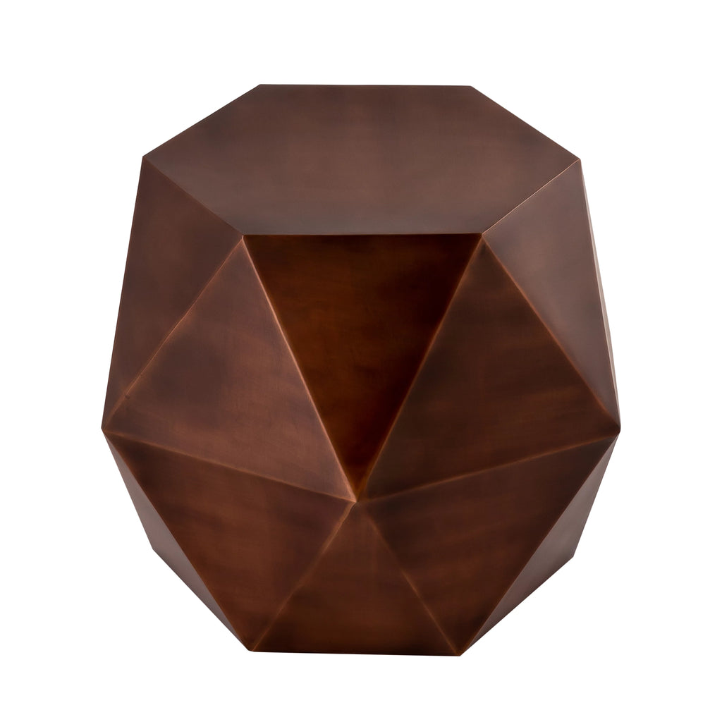 Iron Diamond Shape Side Table E2417