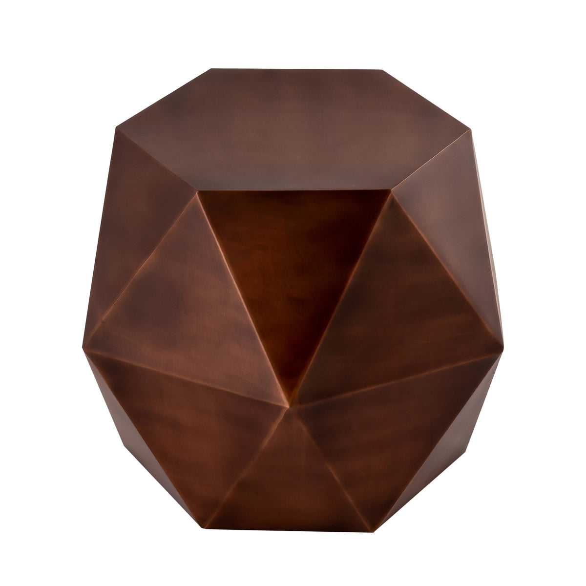 Iron Diamond Shape Side Table E2417