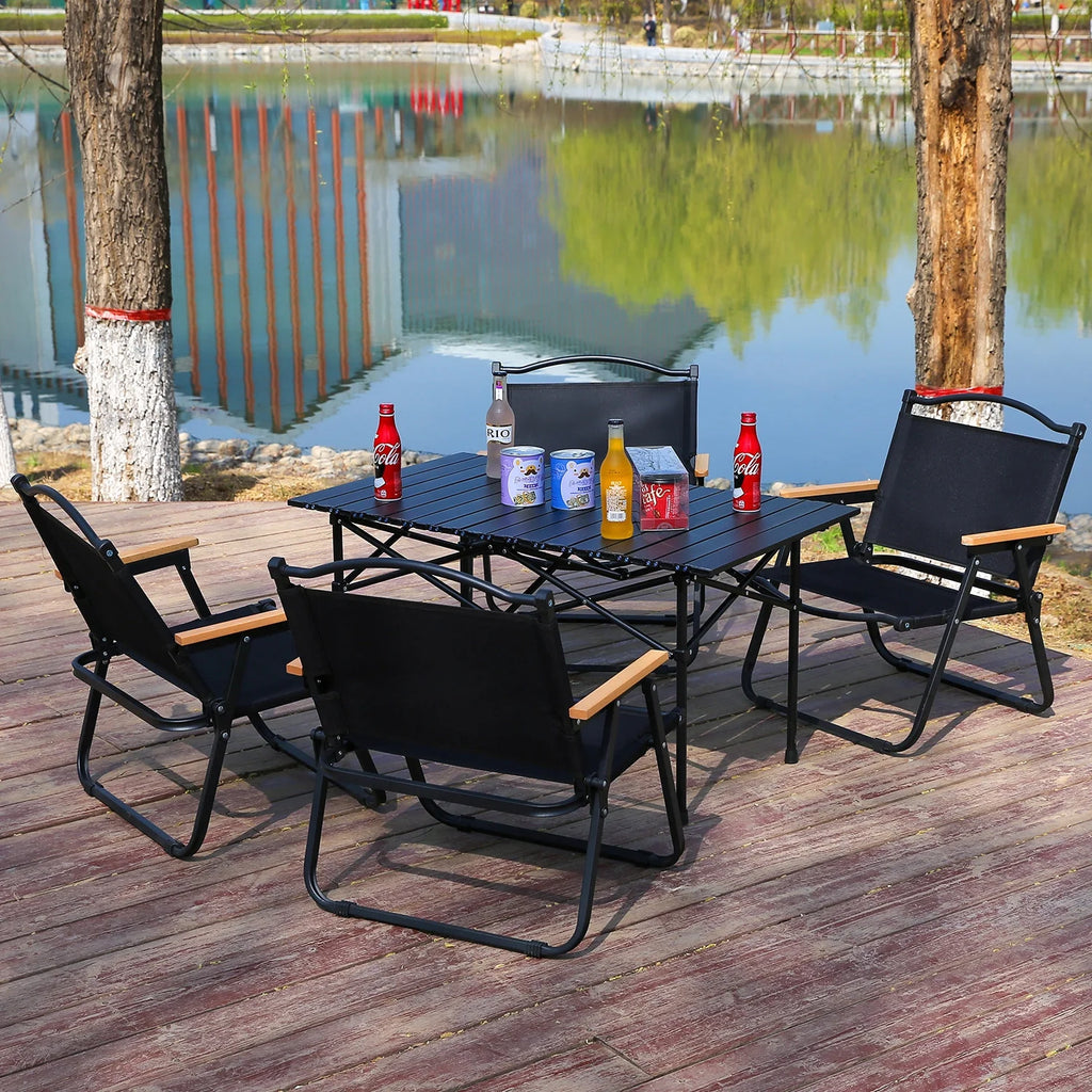 Heavy Duty Folding Chair Black A593599