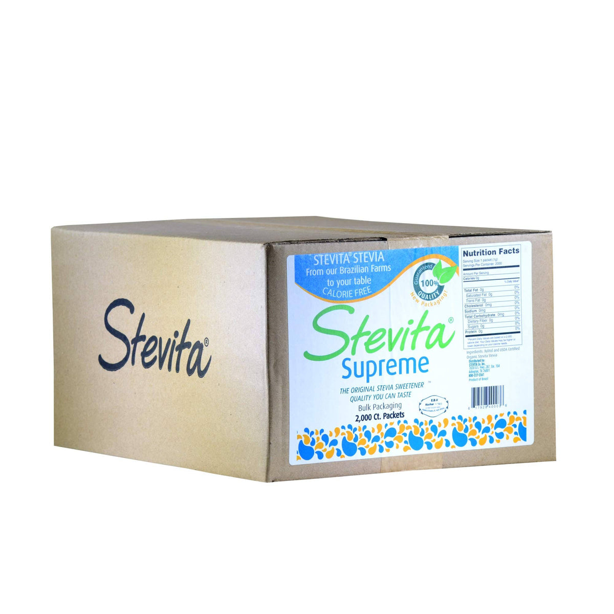 Stevia Packets 2000 Count C5004