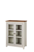 Ivory Pie Safe Cabinet V53169