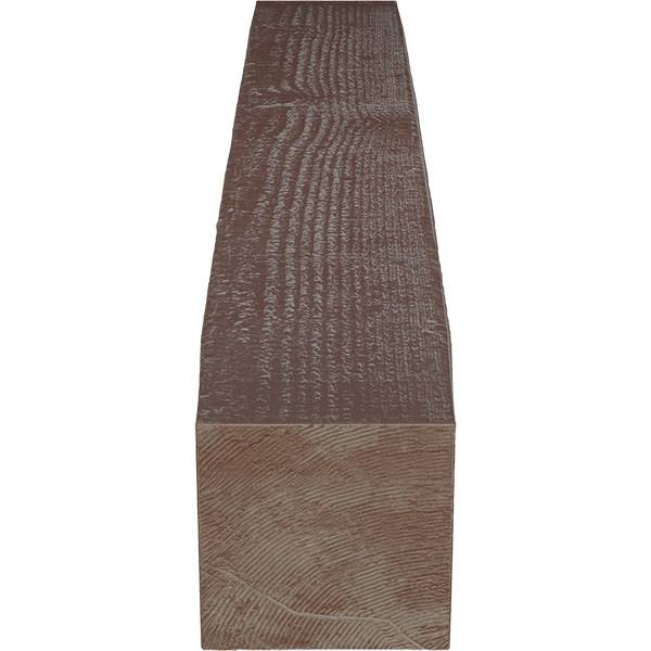 Rough Sawn Faux Wood Fireplace Mantel N3080