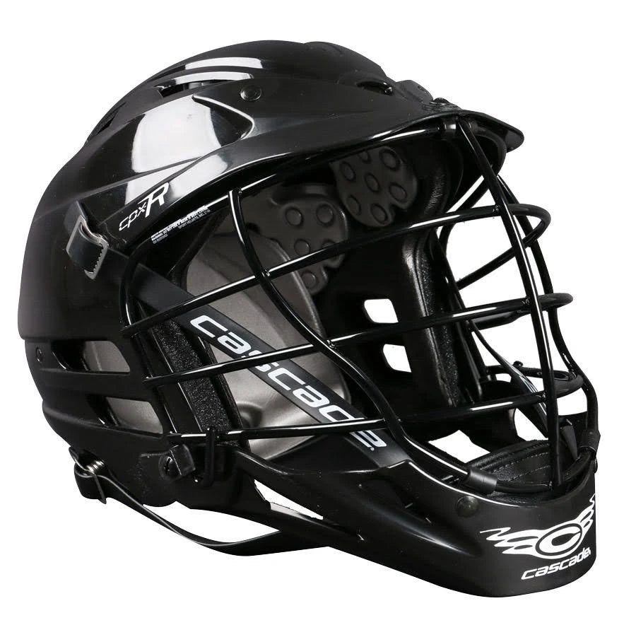 Black Lacrosse Helmet H347