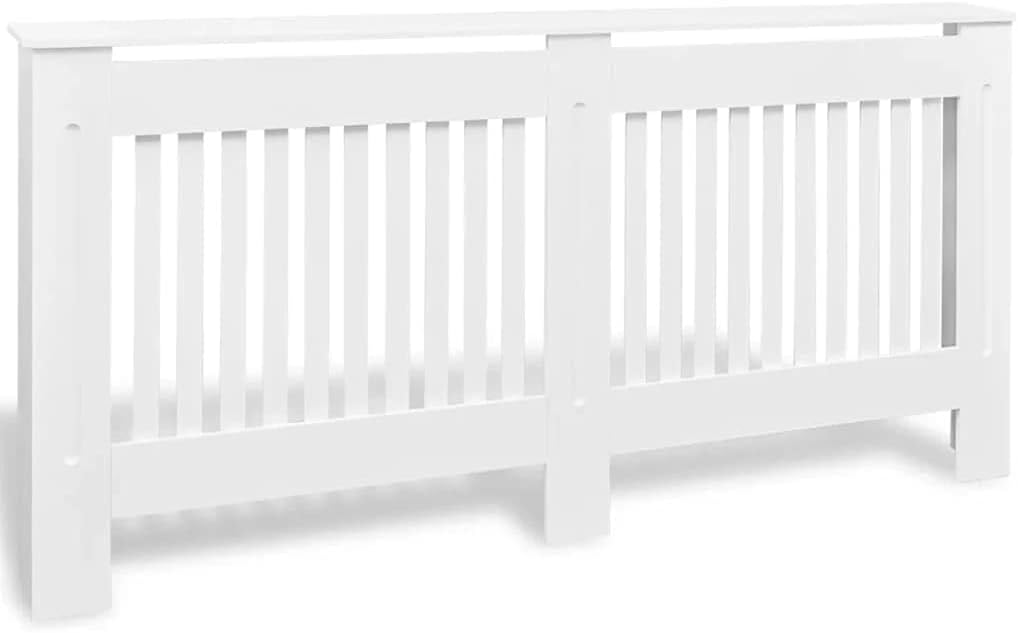 White MDF Radiator Cover C273573