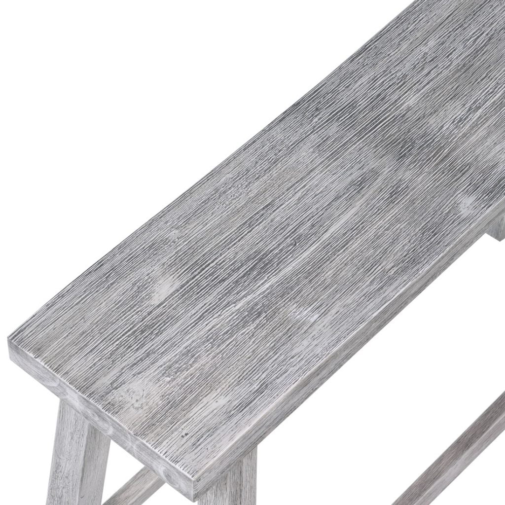 24in. Backless Wood Dining Bench Y3223