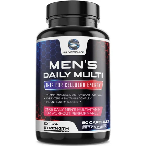 60 Capsules Mens Multivitamin & Multimineral Supplement D729