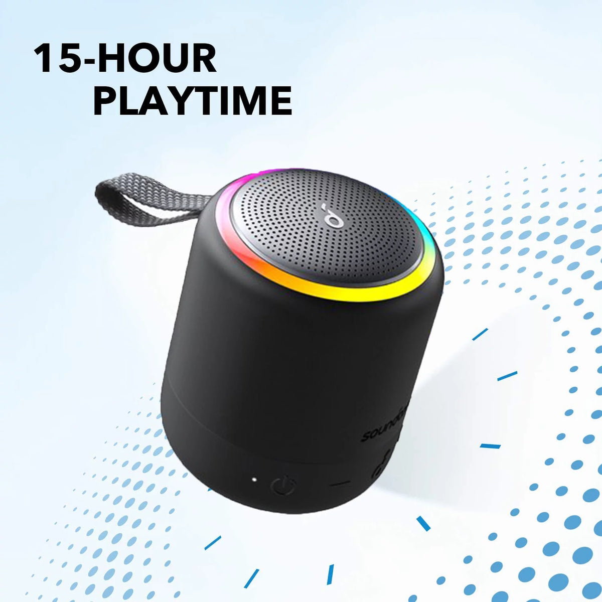 Portable Speaker, 15-Hour Playtime, IPX7 Waterproof D7250