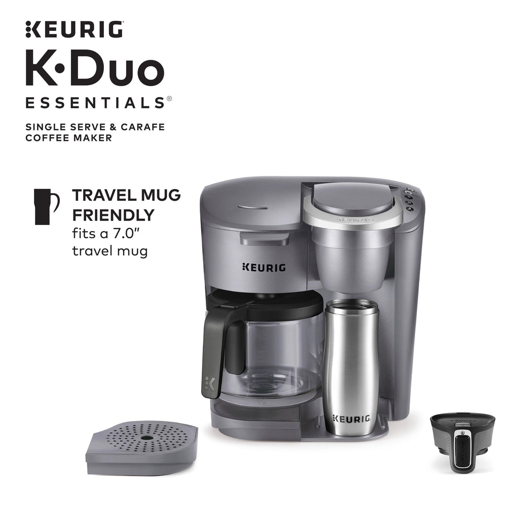 Black Single-Serve K-Cup Pod Coffee Maker X87215