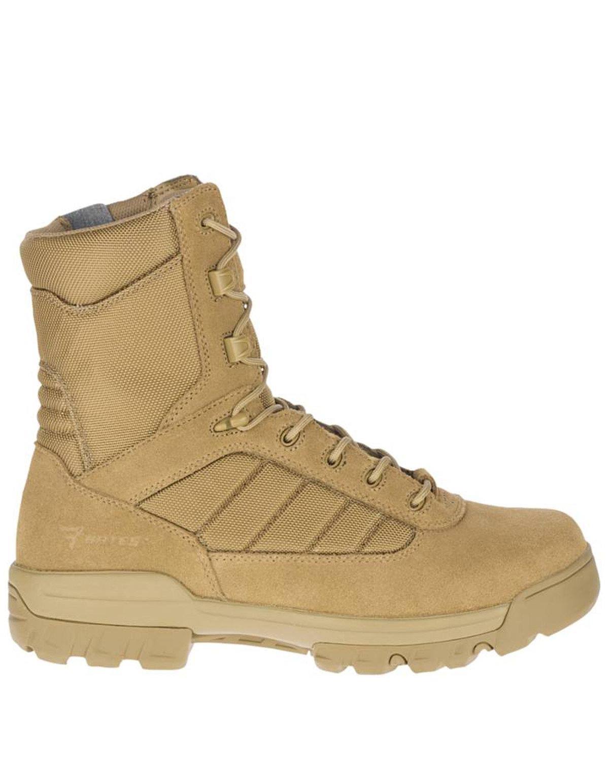 Coyote Side Zip Tactical Boots V45221