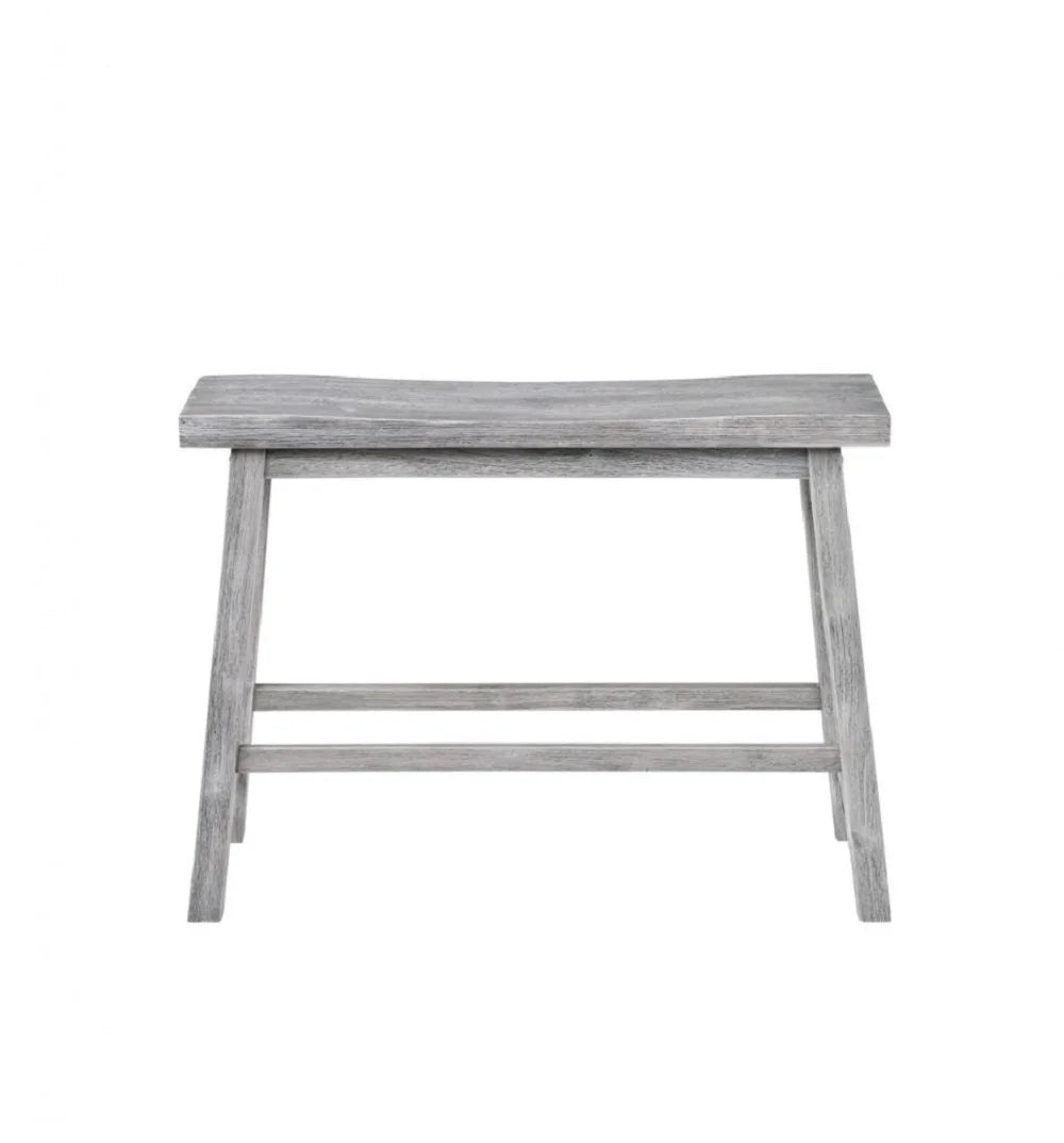 24in. Backless Wood Dining Bench Y3223
