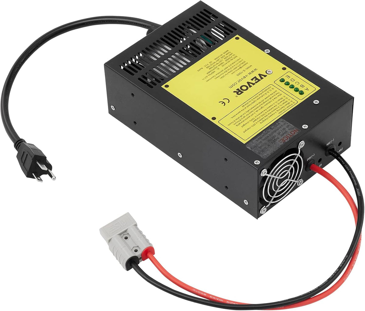 110 Volt AC to 12 Volt DC 1200W Power Converter Charger X767