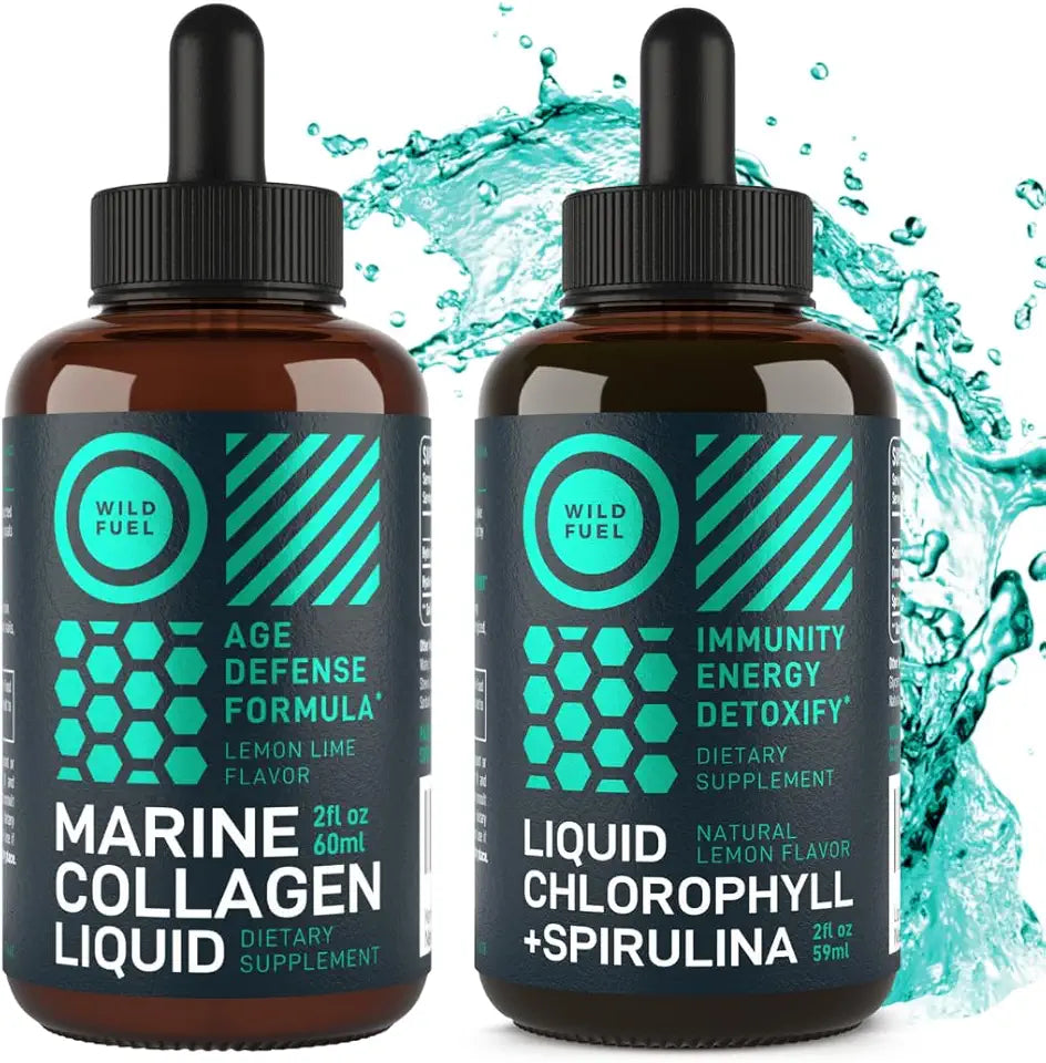 Liquid Chlorophyll and Collagen Bundle K675438