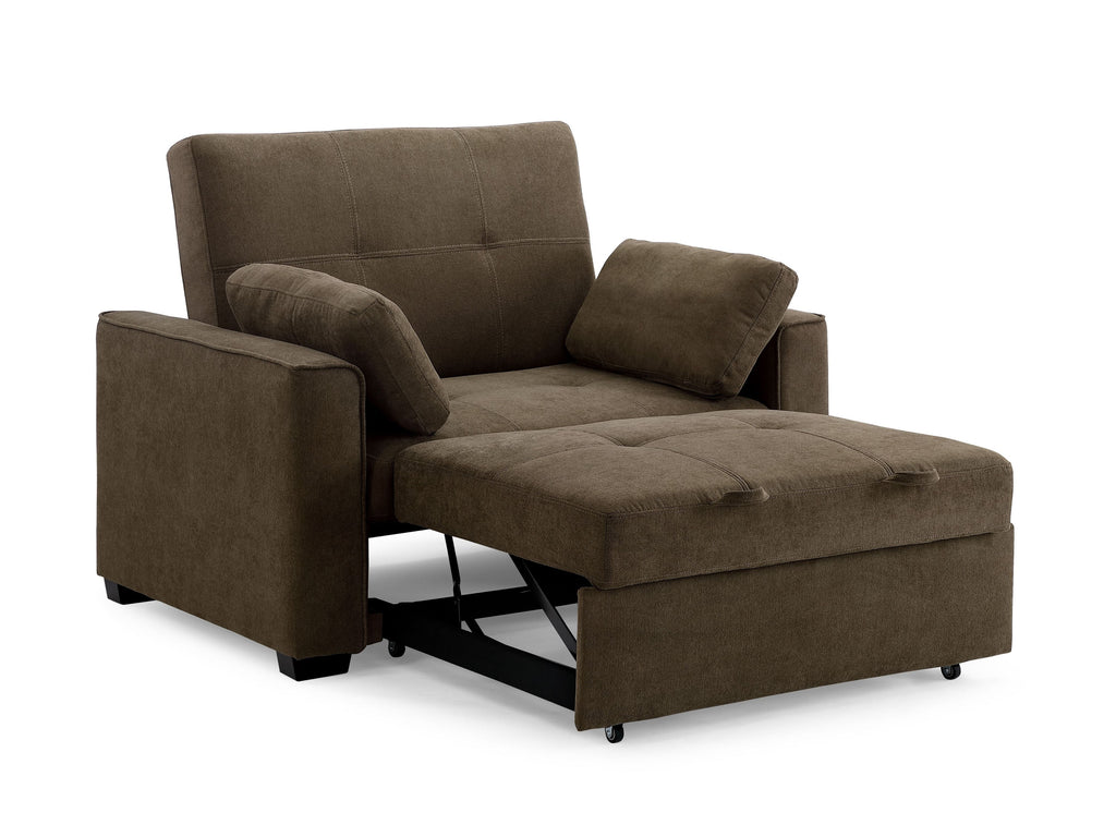 Cappuccino Chenille Sleeper Sofa N13691