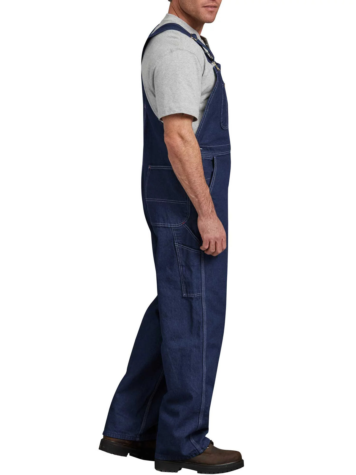 Triple-Stitched Classic Bib Overalls Z436