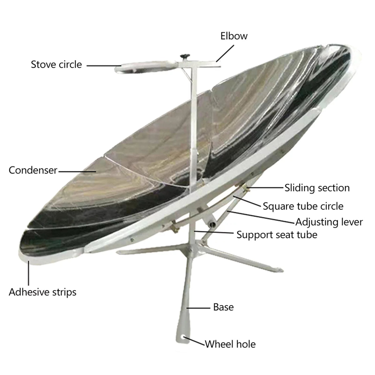 Portable 1800W Solar Cooker C518214