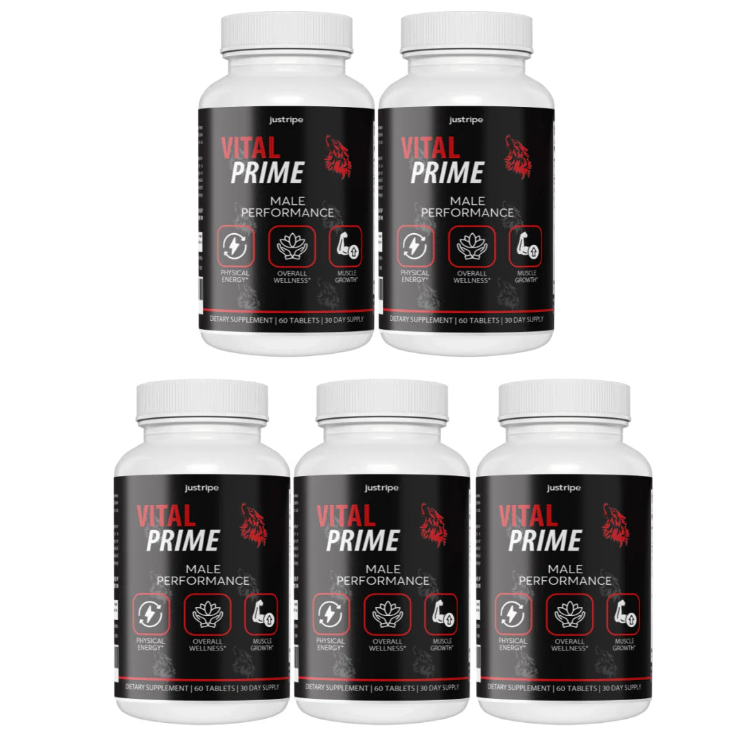 Maximize Energy Vitality & Stamina Supplement - 5 Bottles V4284
