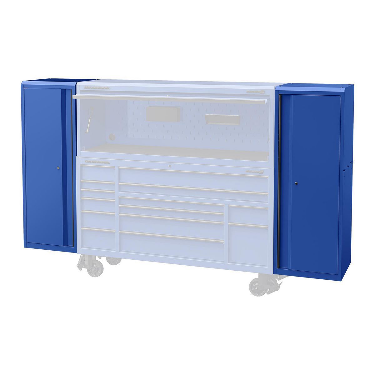 22 in. Blue End Locker V44939