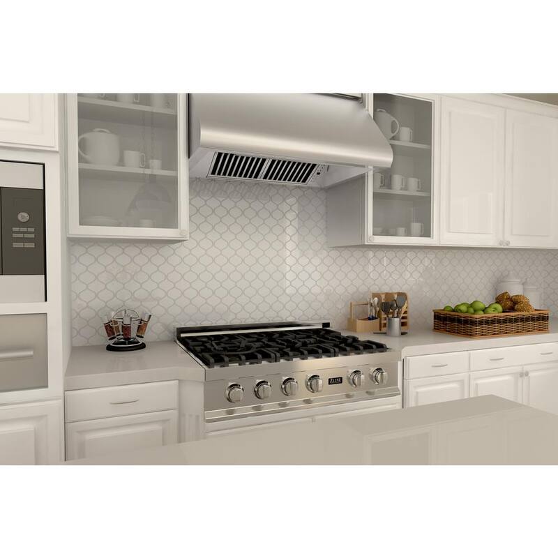 36 in. 700 CFM Convertible Under Cabinet Range Hood in Stainless Steel Z74706