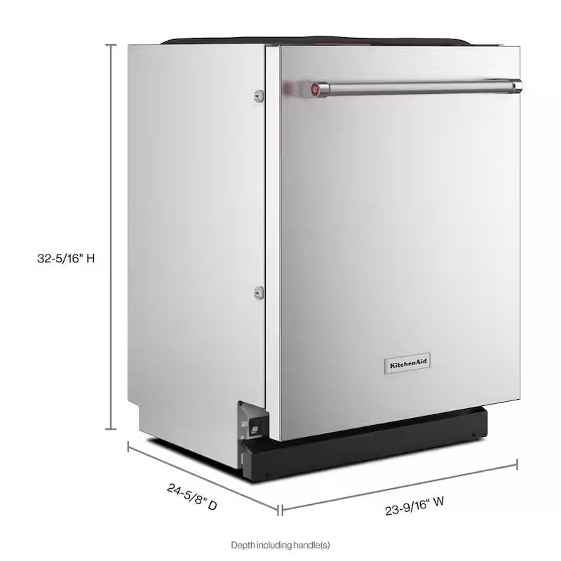 24 in. Built-In Dishwasher in Stainless Steel J90971