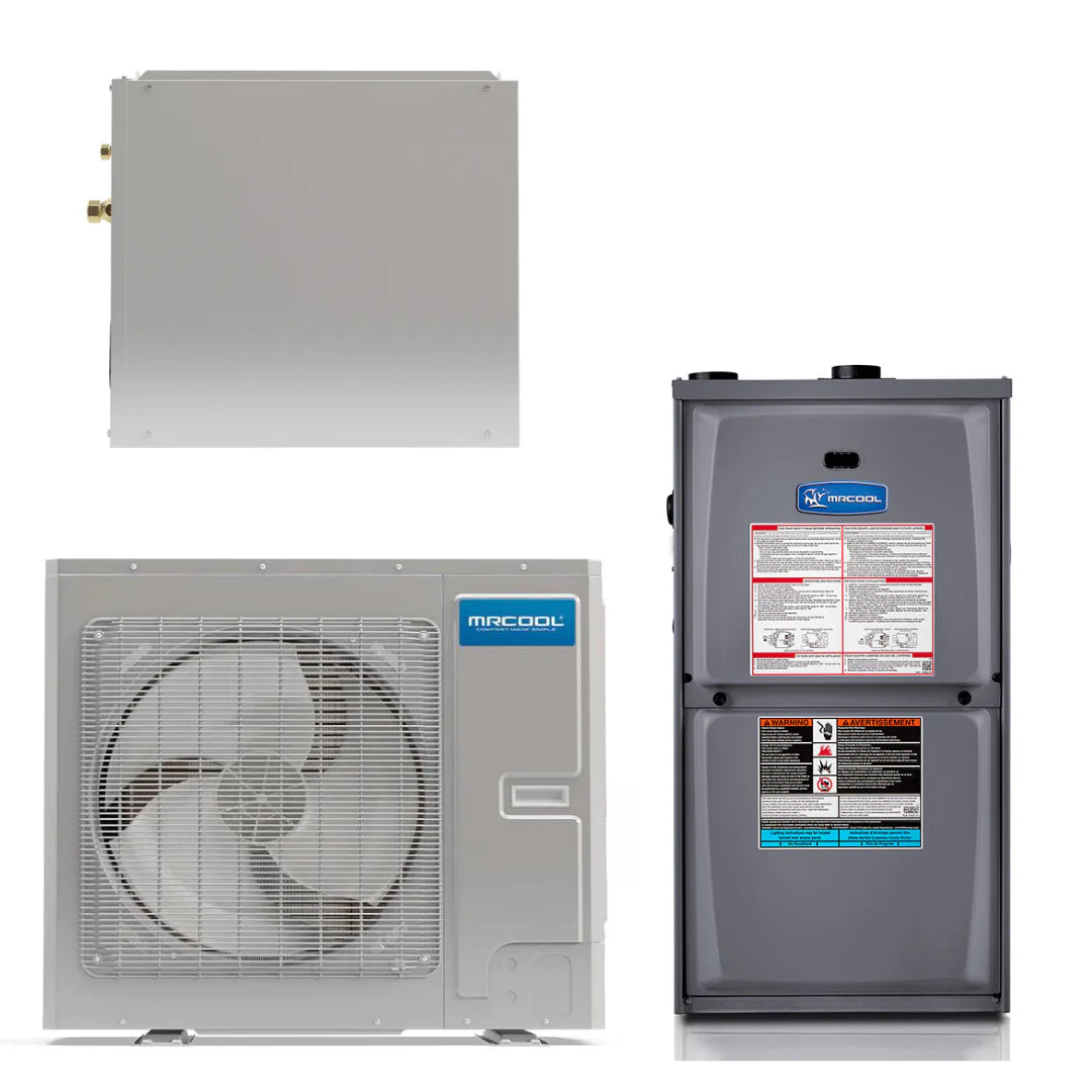 2-3 Ton Air Conditioner and 95% AFUE Gas Furnace Split System L7722