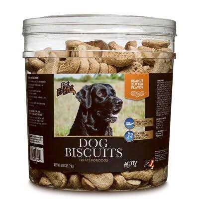 Peanut Butter Flavor Dog Biscuits 6 lb U181