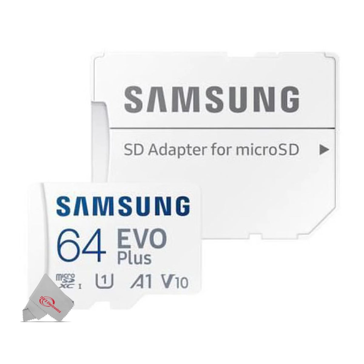 64GB microSDXC Memory Card with SD Adapter 3 Pack Z613462