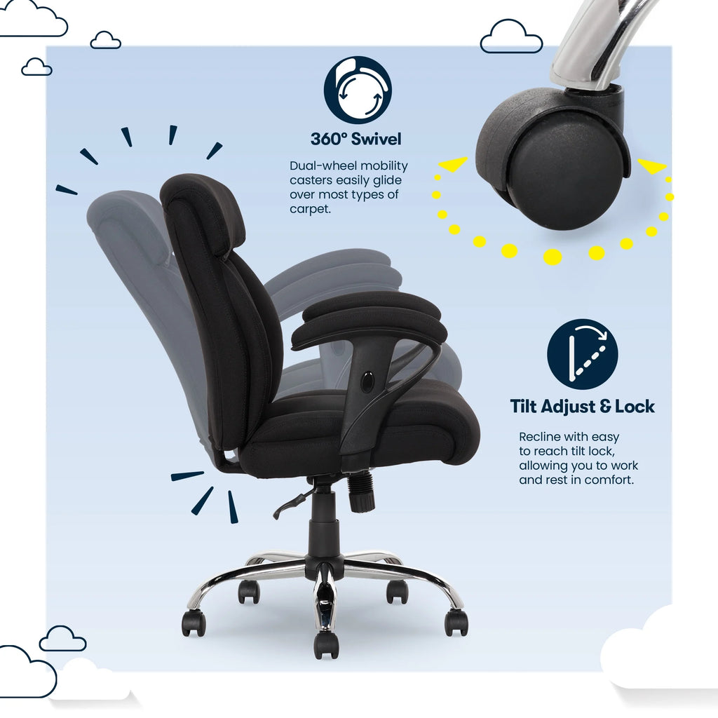 Dark Gray Task Office Chair F668053